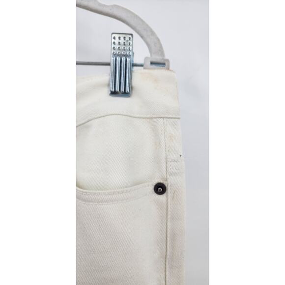 New NWT Michael Michael Kors Bootcut Greenwich Fit White Jeans‎ Size 8 - Picture 7 of 9